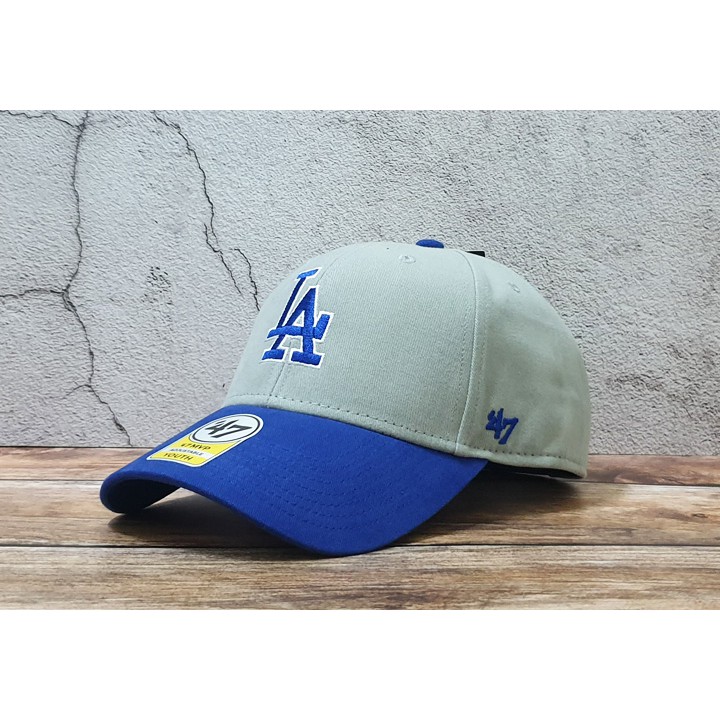 蝦拼殿 47brand MLB洛杉磯道奇隊LA 大童棒球帽 小朋友帽子雙色帽  現貨供應中