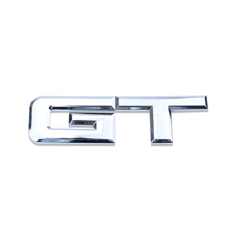 【新車界】適用於福特GT改裝 金屬改裝野馬車標 側標葉子闆車貼 福特GT尾標