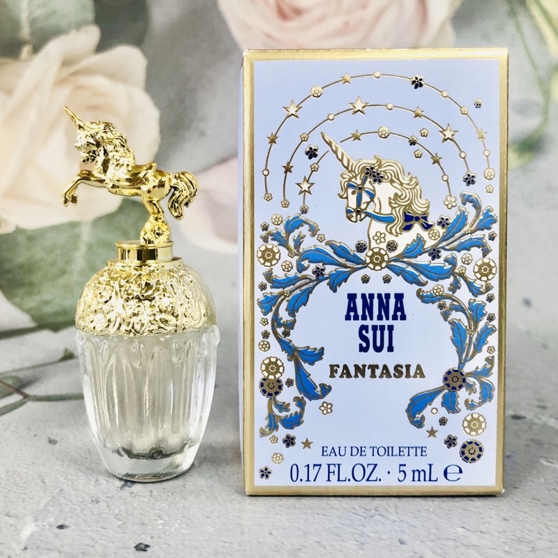 現貨 Anna Sui  安娜蘇 👸🏻 2瓶390童話 獨角獸 美人魚 許願精靈 淡香水 5ML 小香🚚24H出貨🚚