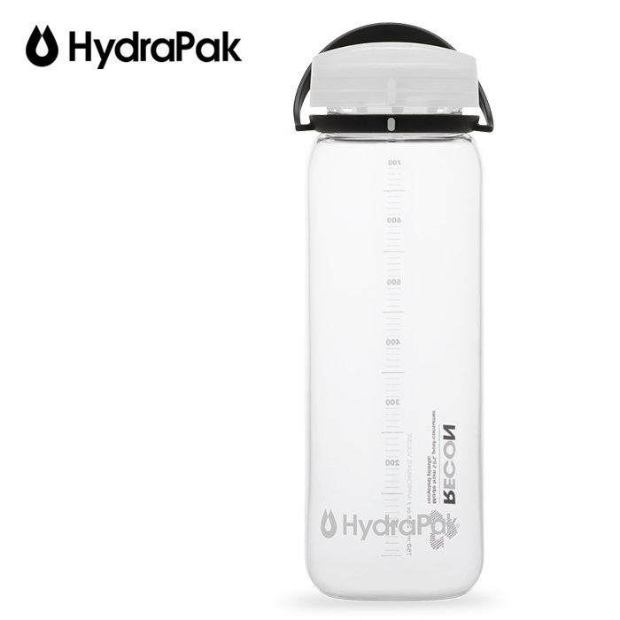 【Hydrapak 美國】Recon 750ml 寬口水瓶 黑白 (BR01-W)