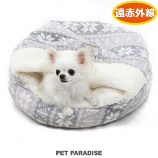 貝果貝果 日本 Pet Paradise 遠紅外線雪花保暖床墊/睡袋 [H938]