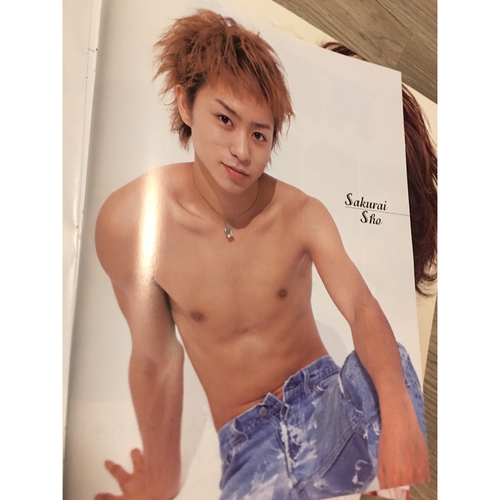 嵐arashi 大野智櫻井翔相葉雅紀二宮和也松本潤雜誌內頁海報 蝦皮購物