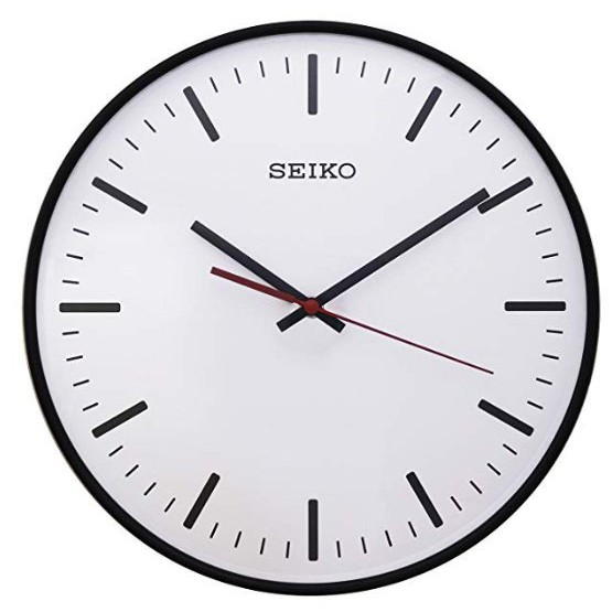 【天龜】SEIKO 簡約時尚 滑動式秒針 時鐘 掛鐘 QXA 701 QXA701K