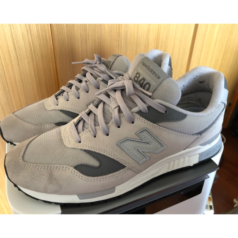 二手少穿 NEW BALANCE NB840 灰白 灰 復古 慢跑 男版 ML840AF US10.5 便宜賣