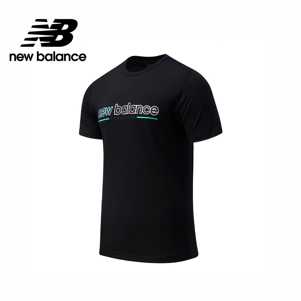 【New Balance】NB短袖上衣_男性_黑色_AMT13500BK