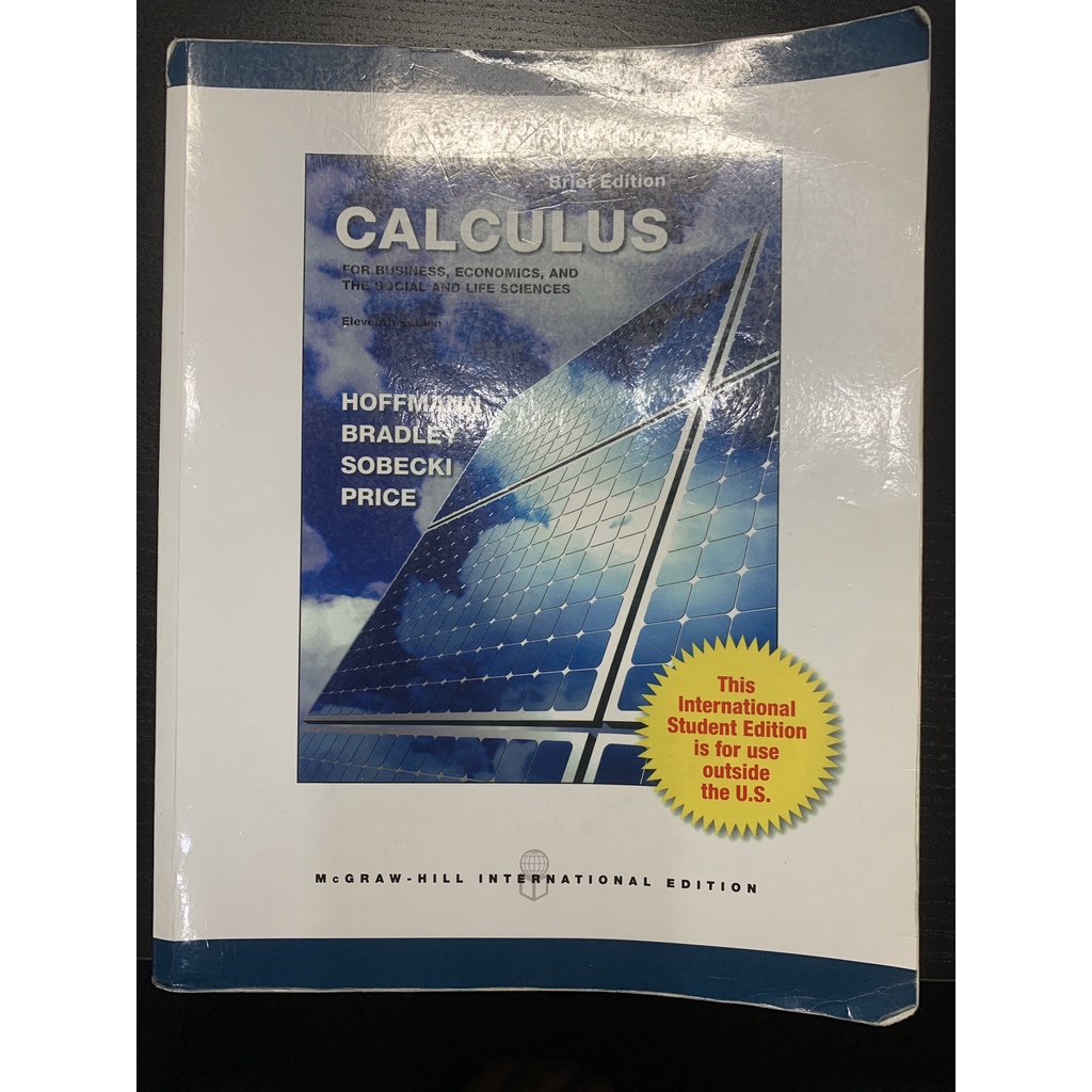 二手 微積分 Calculus for business brief edition 11/e 第11版 二手書