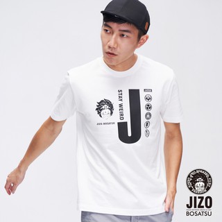 BLUE WAY 地藏小王-奧萊 JIZO家徽短袖TEE恤(白)