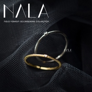 NALA 娜拉。S925 純銀 簡約 鑲鑽 線戒 戒指 微鑲鋯石 單鑽 金屬刻面 細戒 銀戒 指環關節戒 開口戒 食指戒
