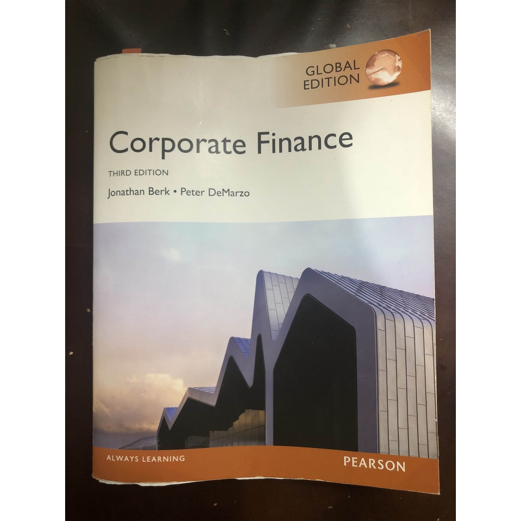 CORPORATE FINANCE 3/E BERK, DEMARZO