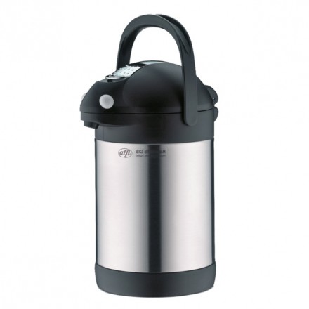 鑠咖啡 ALFI ISL-300-SBK 真空氣壓式保溫壺 3.0L HC0201 不銹鋼 保溫壺 氣壓式 3公升