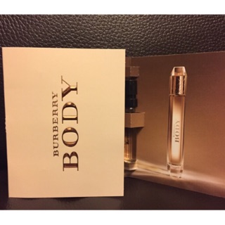 美國試管 Burberry Body裸紗女性淡香精 針管/試管2ml