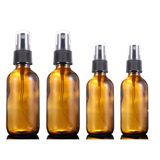 酒精噴霧瓶 茶色玻璃噴霧瓶 精油玻璃噴瓶 精油瓶15ML/ 30ml/50ml /100ML 【mamabao】