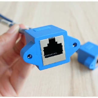 7類 CAT7 網路線 延長線 公對母 RJ45接頭 加長帶固定座耳朵 LAN Cable 600MHz 10Gbps