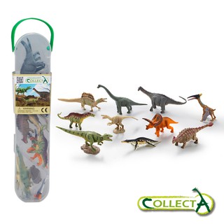 英國 collectA 小恐龍組2(盒裝-10入)~高擬真模型 聖誕節交換禮物