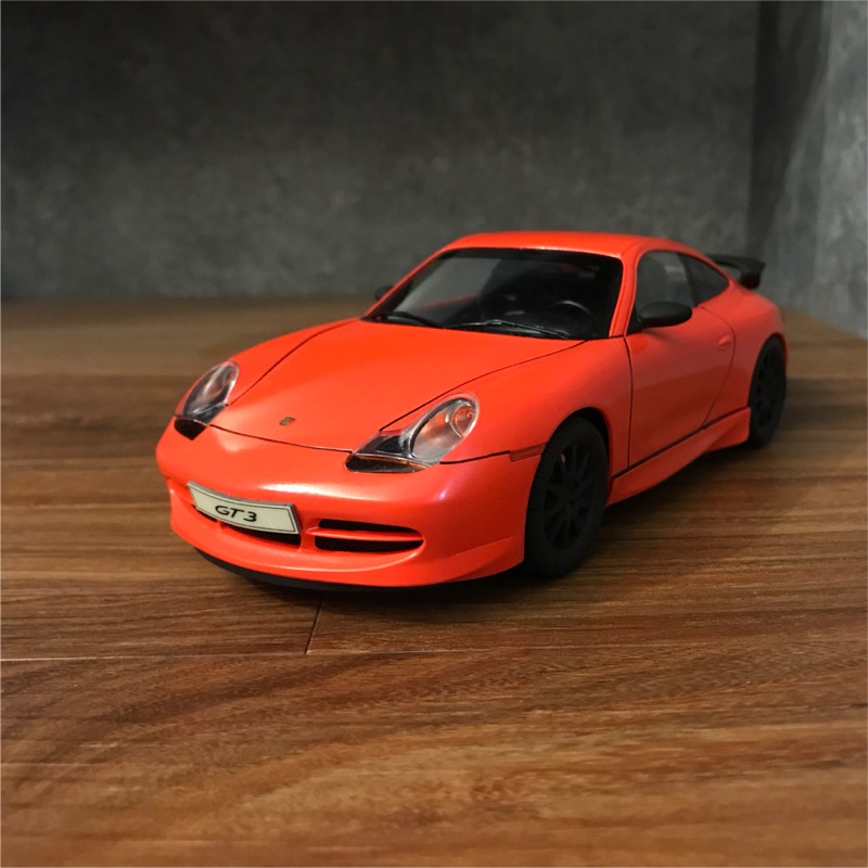 純手工組裝 TAMIYA 1/24  Porsche  911  GT3  塑膠模型車