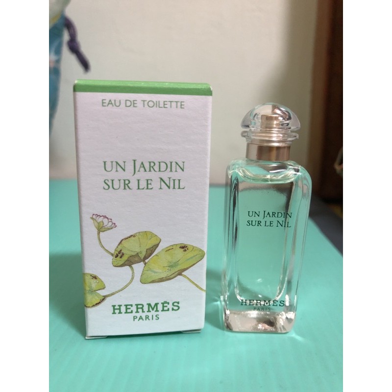 Hermes愛馬仕尼羅河花園中性淡香迷你瓶香水淡香全新僅試聞 蝦皮購物