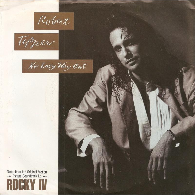 電影主題曲no Easy Way Out Robert Tepper 電影 洛基4 7 單曲黑膠唱片rocky 蝦皮購物