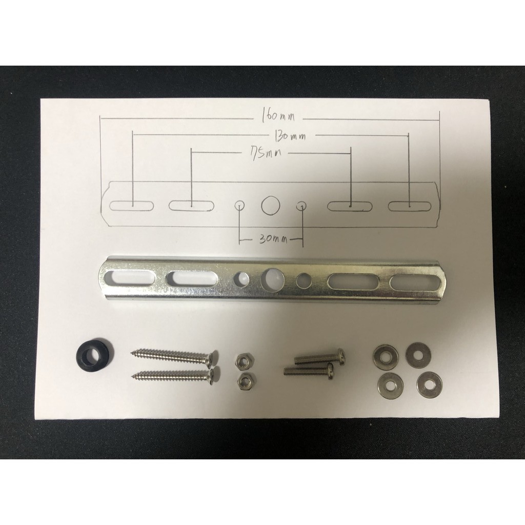 【現貨】萬用鐵片厚度1.5mm  引掛 不鏽鋼螺絲組 國際牌 吸頂燈 WG6005W WG5015W WG6005