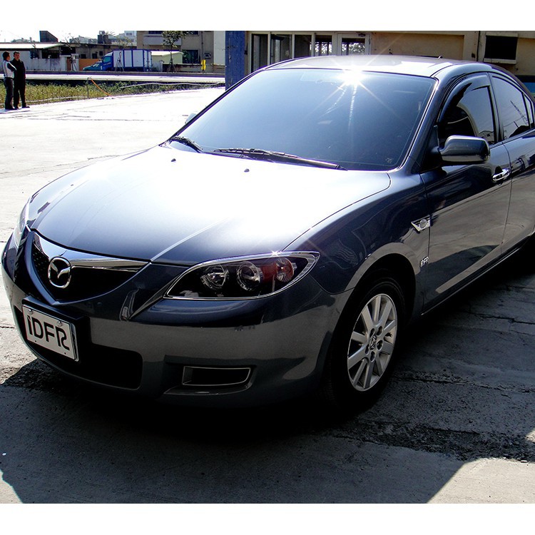 Mazda 3 馬自達 3 2003~2009 改裝 鍍鉻銀 車燈框 霧燈框 方向燈框 車內鏡蓋 車輪擋