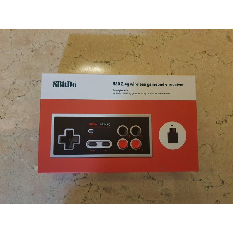 Analogue Nt mini [v2] 8BitDo N30 2.4g 專用版本無線手柄 全新未使用 日本帶回