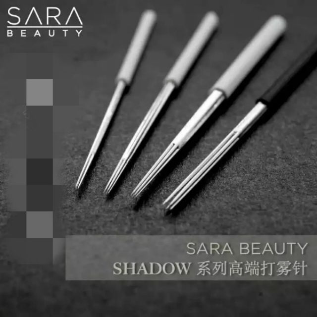SARA韓式半永久手工針3圓針神5針7針打霧針紋繡針霧眉針片繡眉針