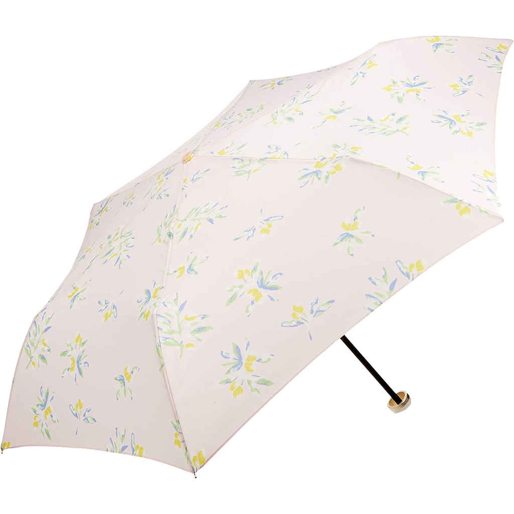 清倉特賣 WPC 雨傘 折傘 抗UV 超輕量 日本原版 粉色 米色