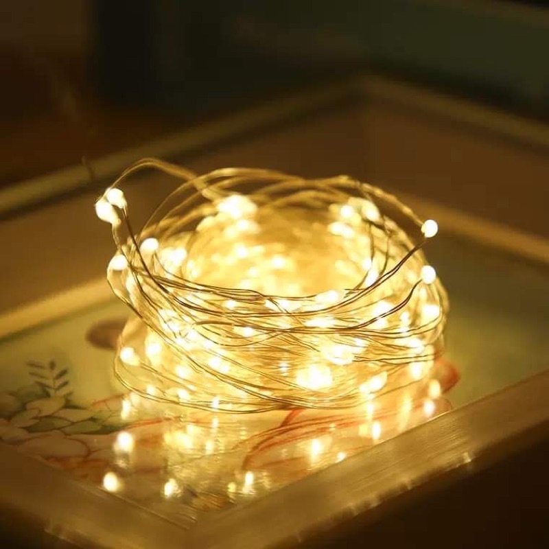 現貨⭐️銅線燈 LED 造型燈串 單色 暖黃色 生日派對聖誕節告白氣球波波球 求婚佈置 照片裝飾燈 瓶子燈 情人節禮物