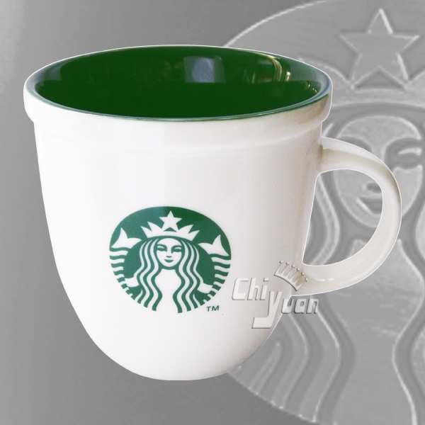 Starbucks 台灣星巴克 2014 女神 Logo Abbey 馬克杯 6oz 白女神 白品牌 經典品牌