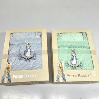 =全新NG= 奇哥 比得兔 嬰幼兒 peter rabbits 豆豆絨 鋪棉內裡 多功能披風 蓋毯 嬰兒被 臺灣製