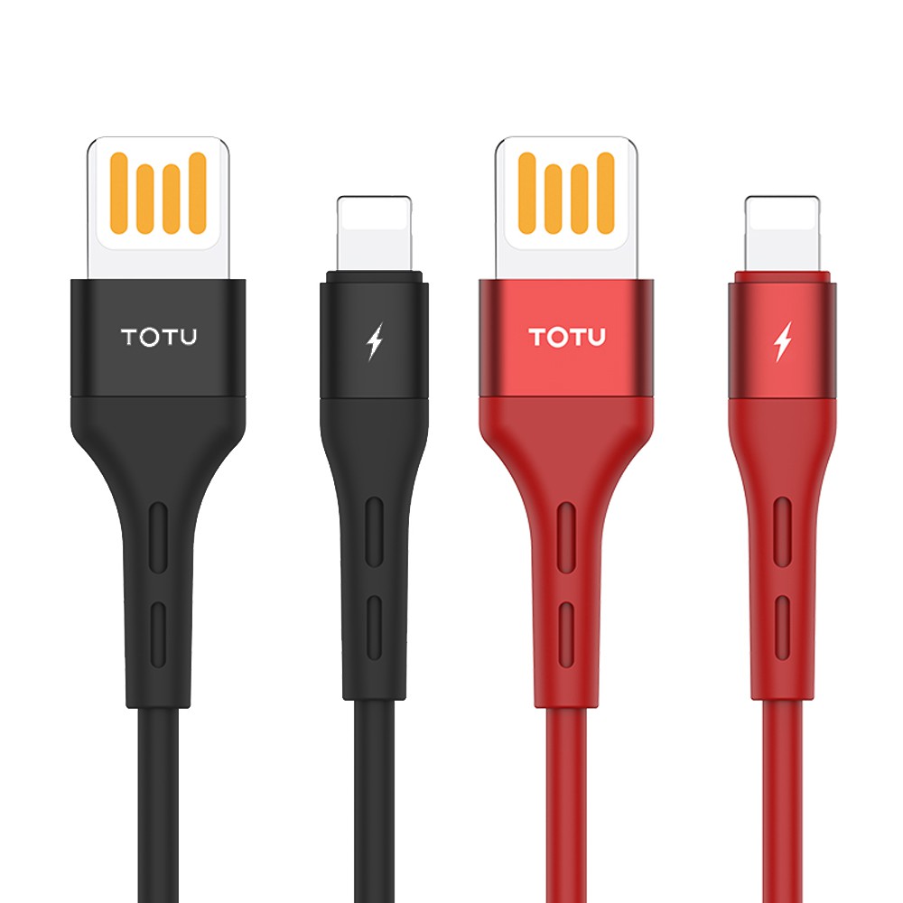 TOTU Lightning/Type-C/安卓MicroUSB/iPhone充電線傳輸線 3A快充 柔系列