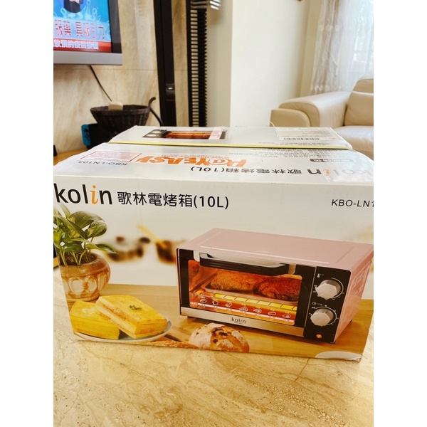 歌林 10公升時尚電烤箱KBO-LN103(櫻花粉)