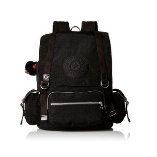 Kipling 全新美國官網專櫃正品 Joetsu Backpack 大型雙肩後背包 素面純黑 現貨有吊牌