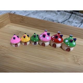 蘑菇屋 微景觀多肉植物苔蘚盆栽擺飾 園藝DIY裝飾品 擺件 公仔玩偶 桌面小物 擺飾