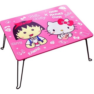 《熊兔的店 》正版授權 木製 Hello Kitty 小丸子 桌 長桌 折疊桌 和室桌電腦桌 兒童桌 KT-630001