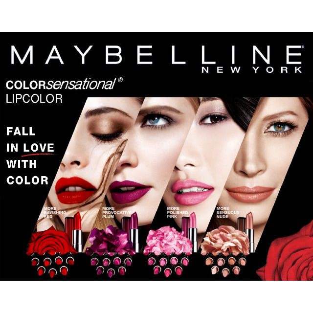 【現貨】媚比琳 唇膏 霧面唇膏 Maybelline color sensational the loaded 口紅腮紅