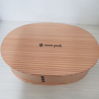 《限量》snow peak 木製便當盒 PG-014 日本製