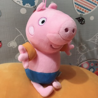 [現貨] 佩佩豬玩偶 粉紅豬小妹娃娃 佩佩豬 正版Peppa Pig 辦公室小物 聖誕禮物 交換禮物 生日禮物 夾娃娃機