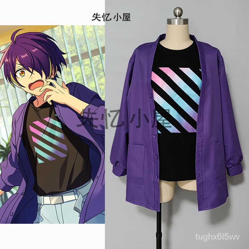 失憶小屋偶像夢幻祭2 仙石忍cosplay服裝套來圖定製私服t恤 蝦皮購物