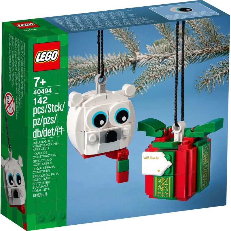 &lt;全新&gt; LEGO 冬季盒組 Seasonal 北極熊及禮物包 Polar Bear &amp; Gift Pack 40494