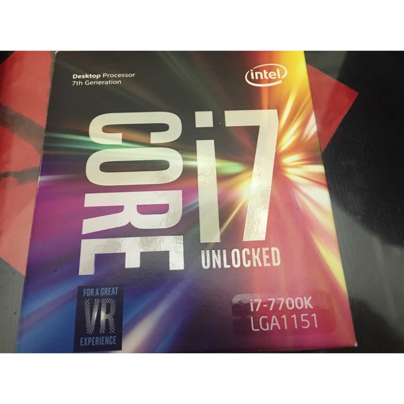 英特爾 Intel Core I7 7700K 中央處理器