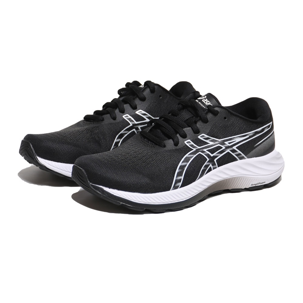 ASICS 慢跑鞋 GEL EXCITE 9 寬楦 黑白漸層 女 1012B183002