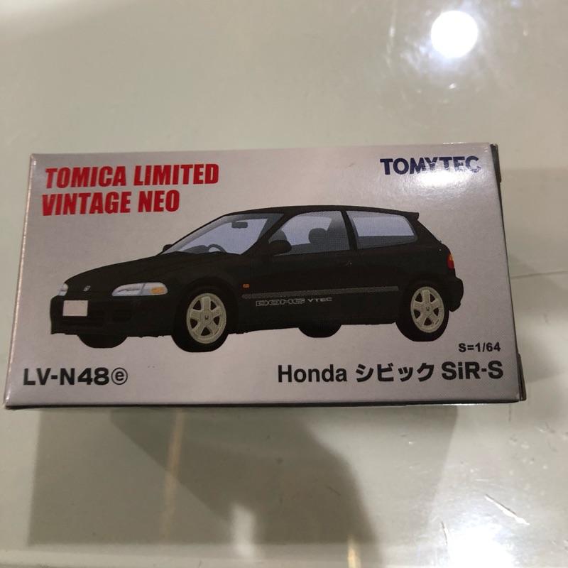 Tomytec tomica lv-n48e Honda Civic sir-s 麗嬰版 附膠盒