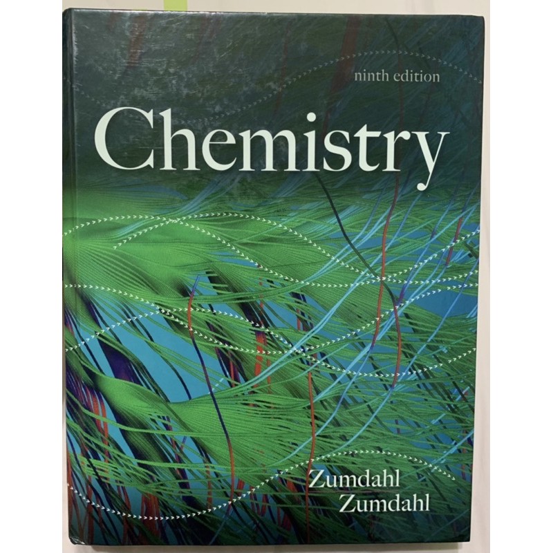 大學普通化學原文書硬殼精裝本 Chemistry Zumdahl ninth edition