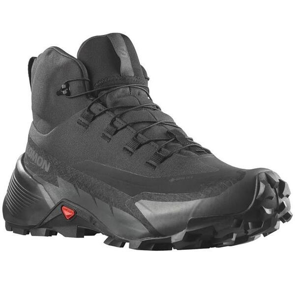 【SALOMON】男 CROSS HIKE 2 GTX 中筒登山鞋 WIDE 黑/磁灰 No.41731200