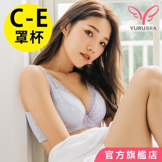 玉如阿姨 餘波盪漾內衣 C D E罩 大罩杯 包覆 V溝 機能型 提托 台灣製 0629淺藍