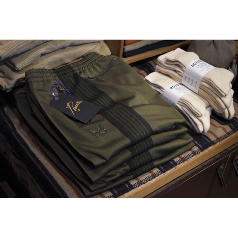 NEEDLES 20AW TRACK PANT - POLY SMOOTH / LOFTMAN別注直筒褲休閒褲 NEEDLES 20AW TRACK PANT - POLY SMOOTH / LOFTMAN別注直筒褲休閒褲