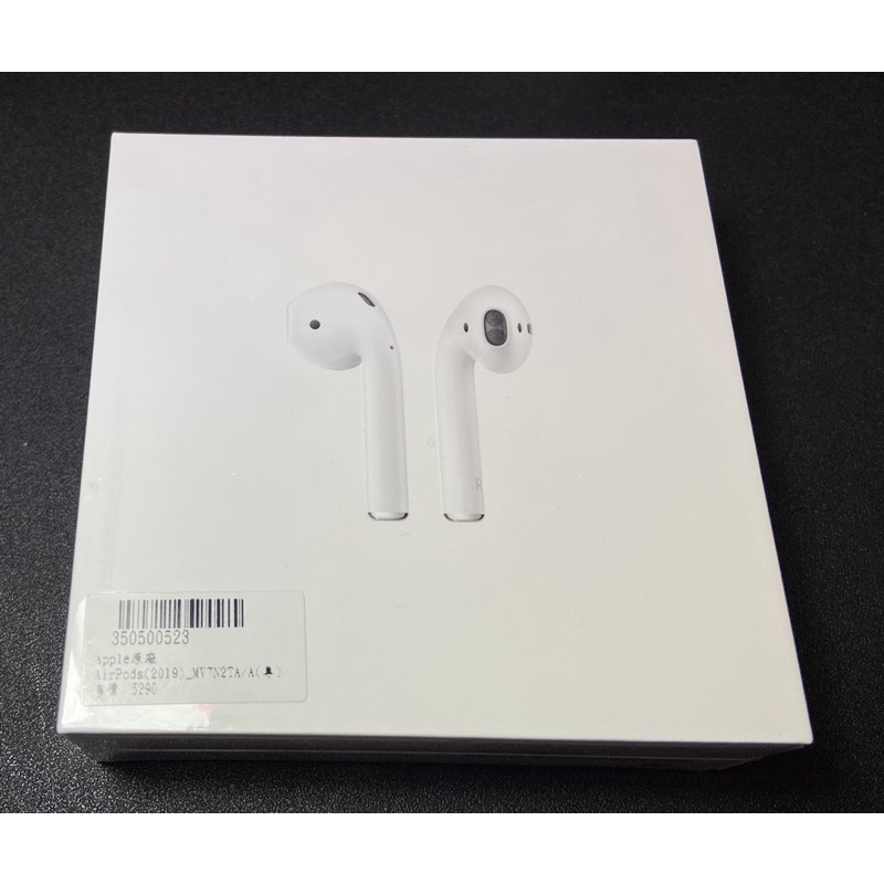 全新Apple台灣公司貨-AirPods 2藍牙無線耳機(MV7N2TA/A) - 第二代H1晶片有線充電盒版