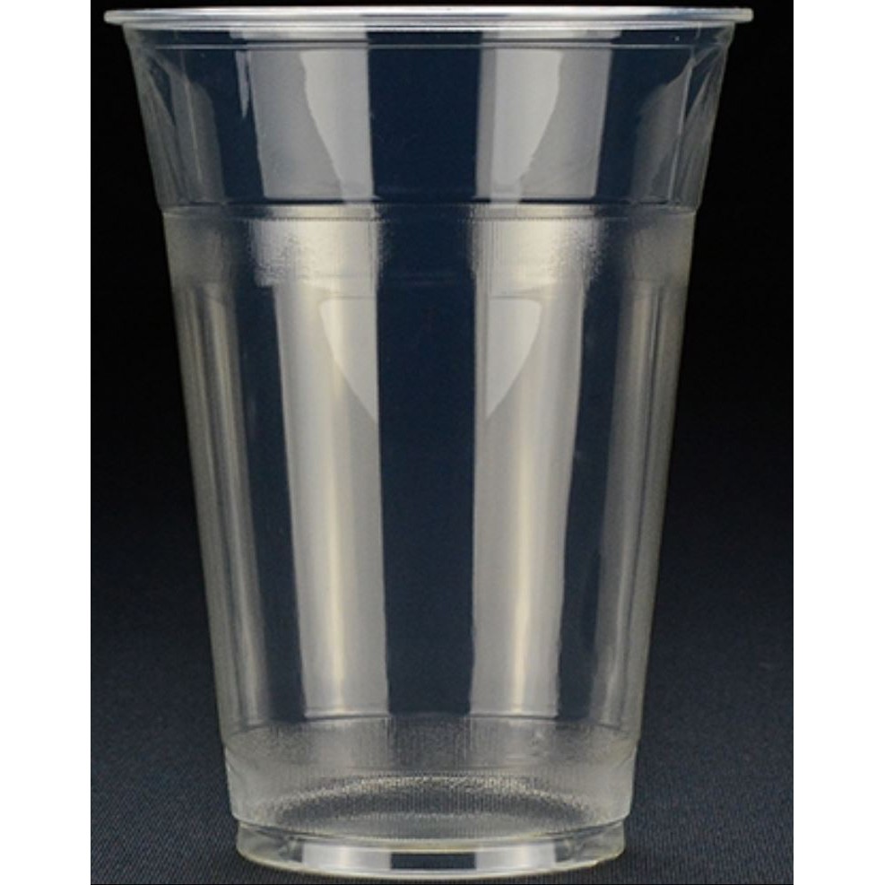 PLA環保杯 R500Y 1000入/箱 500cc捲邊冷飲杯 透明杯 塑膠杯 Y形杯 造型杯 杯子客製化印刷