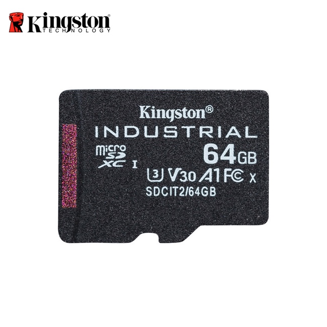 金士頓 Kingston INDUSTRIAL 64GB micro SDXC U3 V30 工業用 高耐用 記憶卡