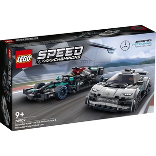 【群樂】盒組 LEGO 76909 Mercedes-AMG F1 W12 E Performance & Merced